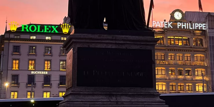 Genève et la haute horlogerie